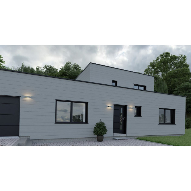 HardiePlank® Gevelbekleding Cedar Houtnerf Light Mist